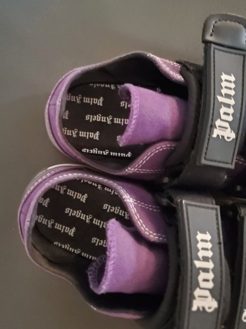 Palm Angels Women's Vulcanized Low Sneakers Purple Size (US/6.5) (EU/37)(UK/4.5) - Picture 6 of 8
